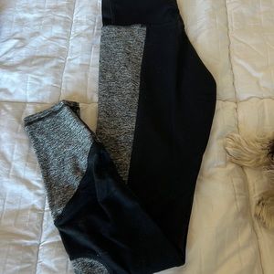 Black and white leggings